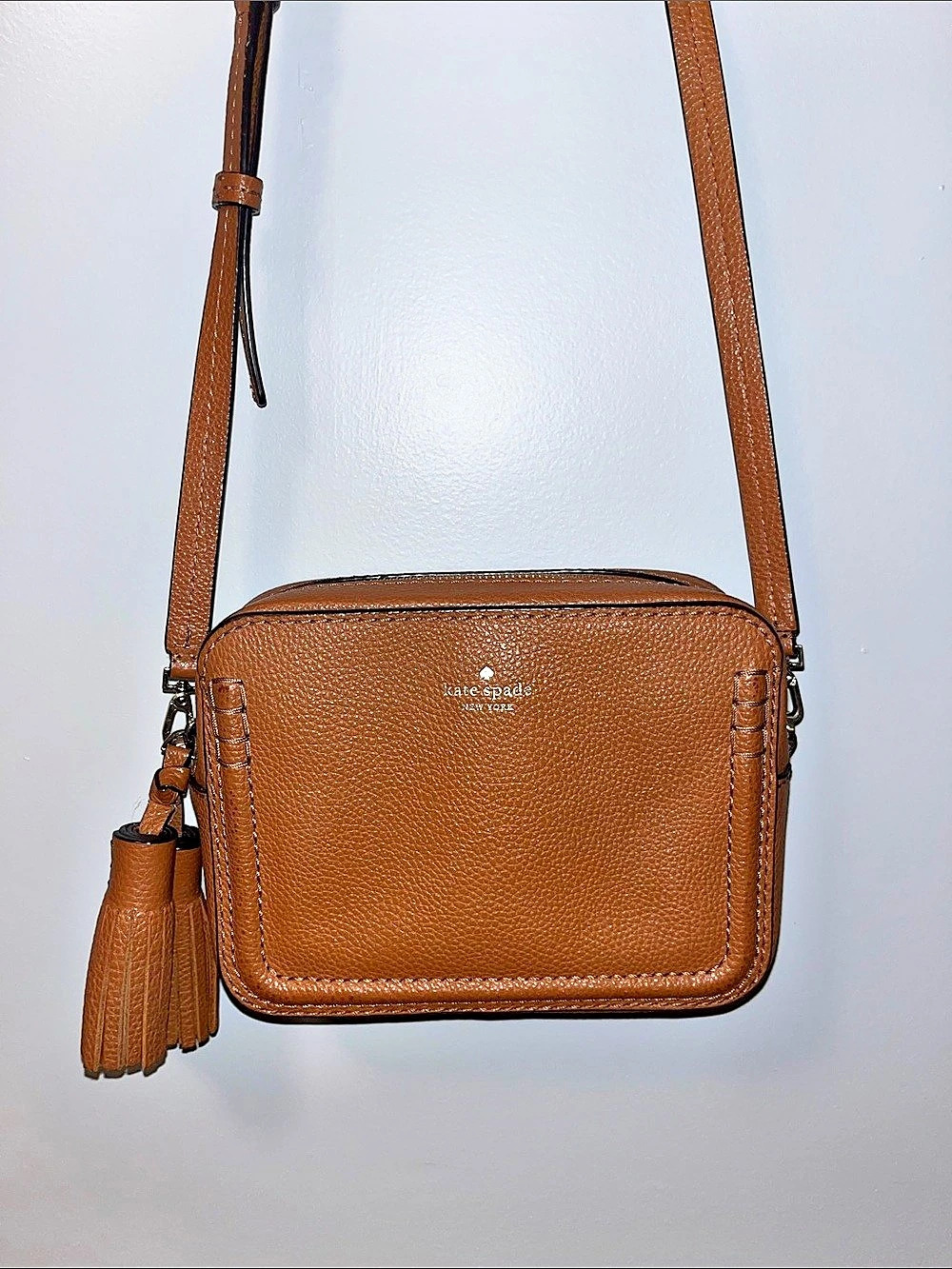 Kate Spade Kourtney Camera Bag Brown Crossbody